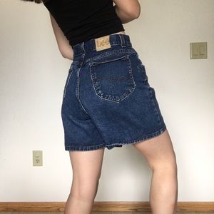 Vintage lee 90s mom style Bermuda shorts